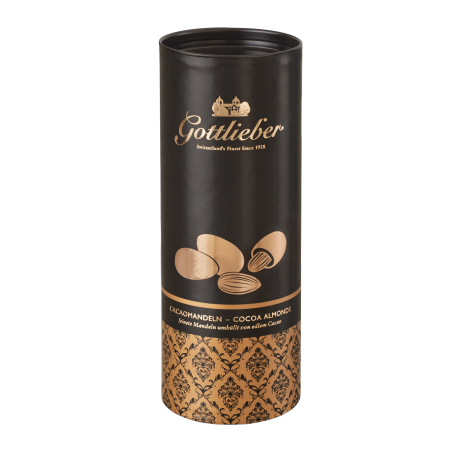 «Rosenzauber» mit Fairtrade-Rosen Max Havelaar von Fleurop mit Gottlieber Cacaomandeln und «Happy Birthday»-Anhänger