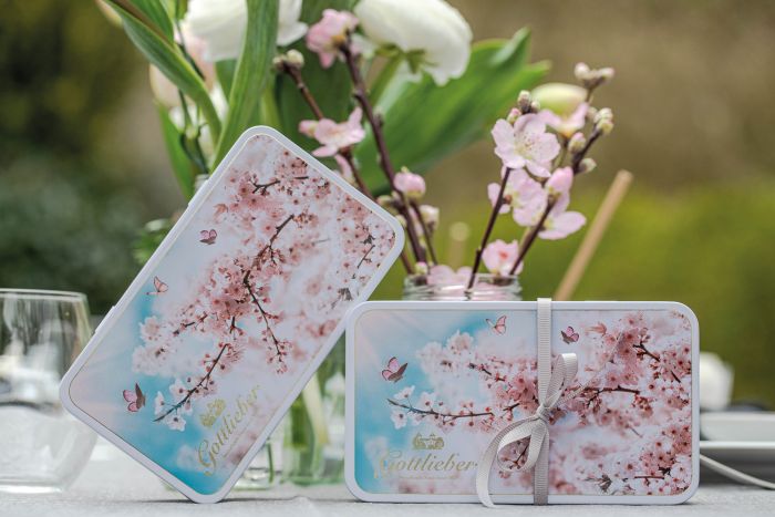 Schmuckdose Kirschblüten