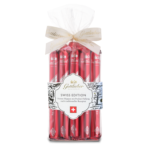 Praliné Hüppen 10 Stück «Swiss Edition»
