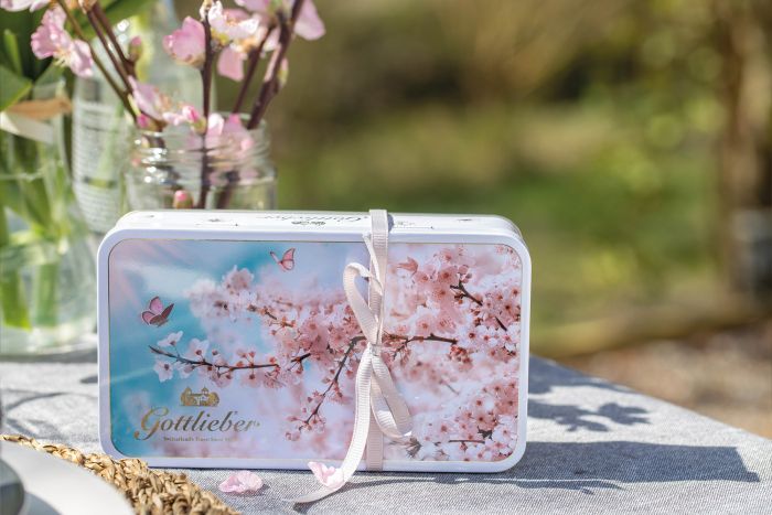 Schmuckdose Kirschblüten