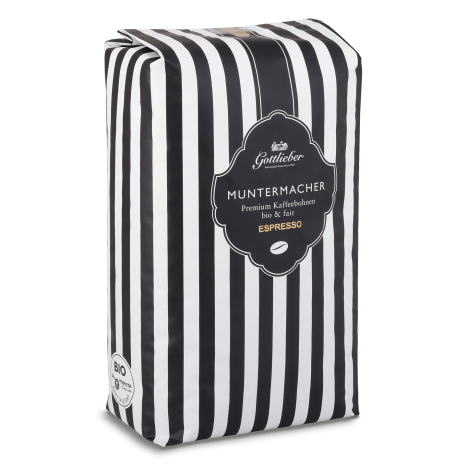 Muntermacher Espresso seitlich mit Röstung