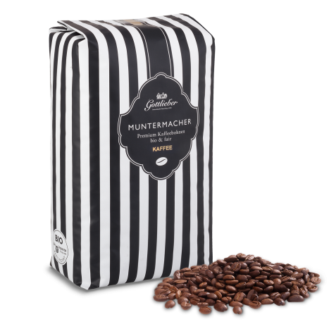 «Muntermacher» – Premium Kaffeebohnen mit Kaffee-Röstung