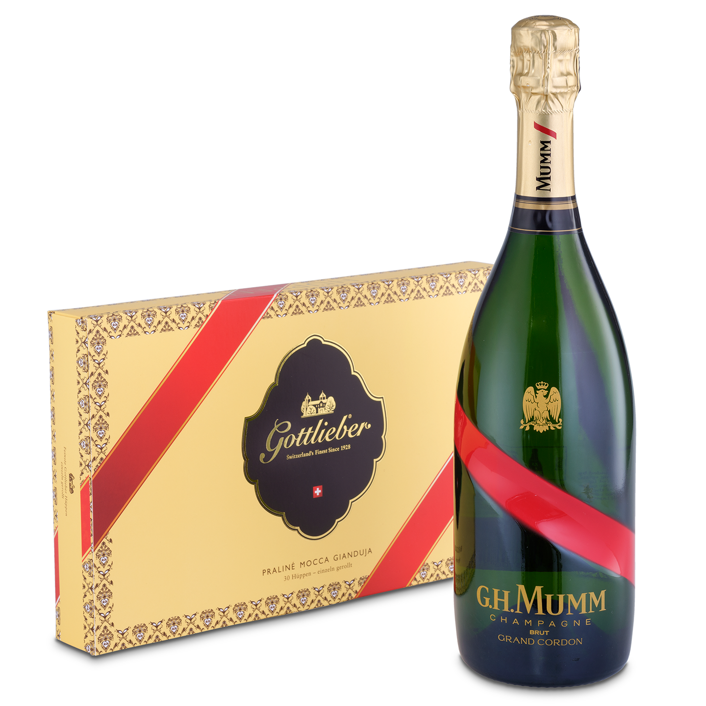 pack kit dégustation champagne mumm grand cordon